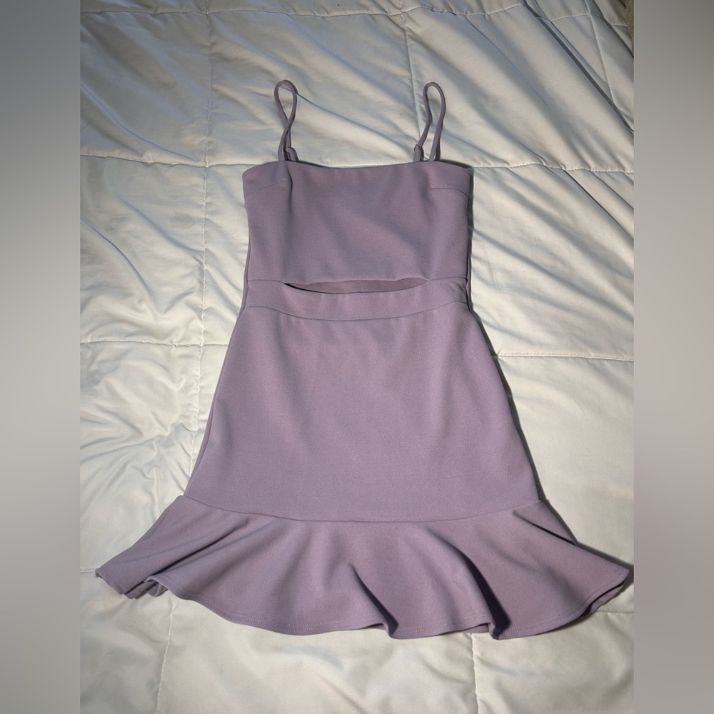 Lavender Mini Dress